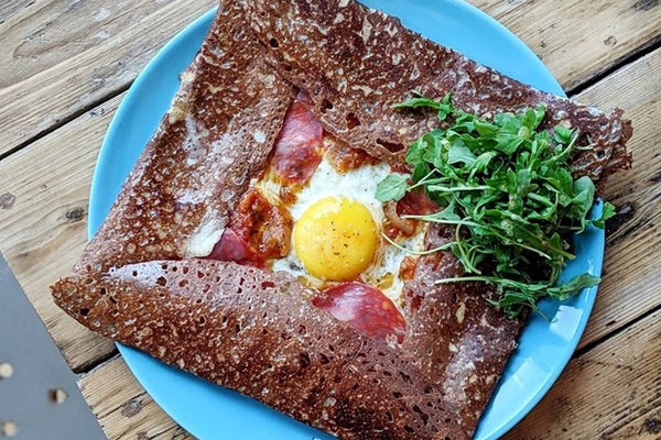 La complète on buckwheat galette